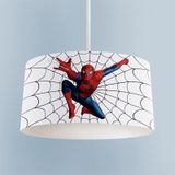 Mekta Home Bebek Ve Çocuk Odası Ağ Ve Spiderman Desenli Avize Renkli