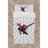 Mekta Home Bebek ve Çocuk Odası Ağ ve Spiderman Desenli Nevresim Takımı - Renkli - 160 x 230 cm
