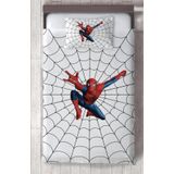Mekta Home Bebek Ve Çocuk Odası Ağ Ve Spiderman Desenli Yatak Örtüsü
