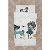 MEKTA HOME BEBEK VE ÇOCUK ODASI Bal Kabaklı Unicorn Desenli Nevresim Takımı