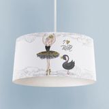 Mekta Home Bebek ve Çocuk Odası Baleri ve Kuğu Desenli Motifli Avize - Renkli - 1