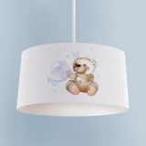Mekta Home Bebek ve Çocuk Odası Balon Çıkaran Ayıcık Desenli Avize - Renkli - 1