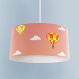 Mekta Home Bebek ve Çocuk Odası Balon ve Tavşan Desenli Avize - Renkli - 1