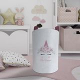 Mekta Home Bebek ve Çocuk Odası Be Unique Desenli Oyuncak Sepeti - Renkli