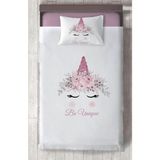 Mekta Home Bebek ve Çocuk Odası Be Unique Desenli Yatak Örtüsü - Renkli - 140 x 220 cm