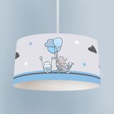Mekta Home Bebek Ve Çocuk Odası Bisikletli Fil Desenli Avize
