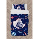 Mekta Home Bebek ve Çocuk Odası Denizci Gemi Desenli Nevresim Takımı - Renkli - 160 x 230 cm