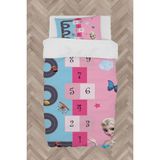 Mekta Home Bebek ve Çocuk Odası Erkek ve Kız Için Ortak Desenli Nevresim Takımı - Renkli - 160 x 230 cm