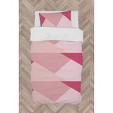 Mekta Home Bebek ve Çocuk Odası Geometrik Desenli Nevresim Takımı - Renkli - 160 x 230 cm