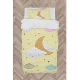 Mekta Home Bebek ve Çocuk Odası Gökyüzü Desenli Nevresim Takımı - Renkli - 160 x 230 cm