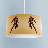 Mekta Home Bebek ve Çocuk Odası Iron Man Desenli Avize - Renkli - 1