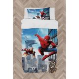 Mekta Home Bebek ve Çocuk Odası Iron Man ve Spider Man Desenli Nevresim Takımı - Renkli - 160 x 230 cm