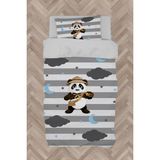 Mekta Home Bebek ve Çocuk Odası Izci Panda Desenli Nevresim Takımı - Renkli - 160 x 230 cm