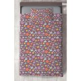 Mekta Home Bebek ve Çocuk Odası Karışık Desenli Yatak Örtüsü - Renkli - 140 x 220 cm