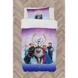 Mekta Home Bebek ve Çocuk Odası Karlar Ülkesi Mor Desenli Nevresim Takımı - Renkli - 160 x 230 cm