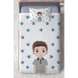 Mekta Home Bebek ve Çocuk Odası Kız ve Erkek Çocuk Desenli Yatak Örtüsü - Renkli - 140 x 220 cm