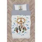 Mekta Home Bebek ve Çocuk Odası Kuş Desenli Nevresim Takımı - Renkli - 160 x 230 cm