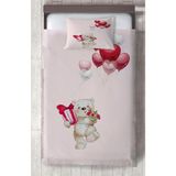 Mekta Home Bebek ve Çocuk Odası Mickey Mause Desenli Yatak Örtüsü - Renkli - 140 x 220 cm