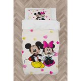 Mekta Home Bebek ve Çocuk Odası Mickey ve Minnie Mause Desenli Nevresim Takımı - Renkli - 160 x 230 cm