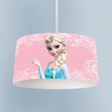 Mekta Home Bebek ve Çocuk Odası Motifli Elsa Desenli Pembe Avize - Renkli - 1