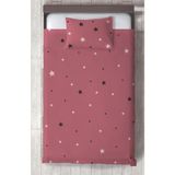 Mekta Home Bebek ve Çocuk Odası Renkli Yıldız Desenli Yatak Örtüsü - 140 x 220 cm
