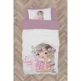 Mekta Home Bebek ve Çocuk Odası Romantic Girl Desenli Nevresim Takımı - Renkli - 160 x 230 cm