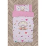 Mekta Home Bebek ve Çocuk Odası Seksekli ve Deniz Fenerli Nevresim Takımı - Renkli - 160 x 230 cm