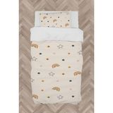 Mekta Home Bebek ve Çocuk Odası Soft Gökkuşağı ve Yol Desenli Nevresim Takımı - Renkli - 160 x 230 cm