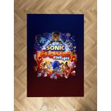 MEKTA HOME BEBEK VE ÇOCUK ODASI Sonic Boom Desenli Halı