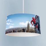 Mekta Home Bebek ve Çocuk Odası Spider-Man Desenli Avize - Renkli - 1