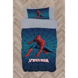 Mekta Home Bebek ve Çocuk Odası Spider Man Desenli Lacivert Nevresim Takımı - Renkli - 160 x 230 cm