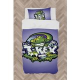 Mekta Home Bebek Ve Çocuk Odası T-rex Desenli Nevresim Takımı