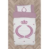 Mekta Home Bebek ve Çocuk Odası Taç Çelenk ve Yıldız Desenli Nevresim Takımı - Renkli - 160 x 230 cm