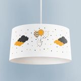 Mekta Home Bebek ve Çocuk Odası Üç Balonlu Yıldız Desenli Avize - Renkli - 1