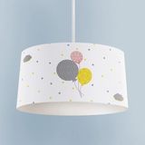 Mekta Home Bebek ve Çocuk Odası Üç Renkli Balon Desenli Avize - 1