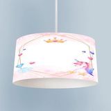 Mekta Home Bebek ve Çocuk Odası Unicorn ve Elmas Desenli Avize - Renkli - 1