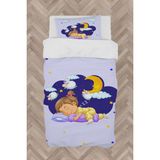 Mekta Home Bebek ve Çocuk Odası Uyuyan Çocuk Desenli Nevresim Takımı - Renkli - 160 x 230 cm