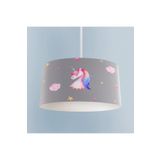 Mekta Home Gri Zemin Unicorn Avize