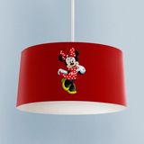 Mekta Home Kırmızı Mickey Mouse Desenli Renkli Avize