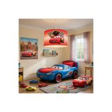 MEKTA HOME Mcqueen Desenli Kırmızı Çocuk Odası Avize