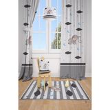 Mekta Home MKT-120 Erkek Çocuk ve Bebek Odası 2 Kanat Fon Perdesi