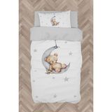 Mekta Home Sevimli Ayı Desenli Renkli Bebek ve Çocuk Odası Nevresim Takımı 160 x 230 cm