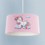 Mekta Home Unicorn Pembe Renkli Avize