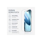 MEKTEK Xiaomi Redmi Note 9 Uyumlu Ekran Koruyucu Temperli Kırılmaz Cam