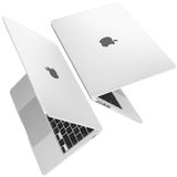 Mektron MacBook Air 15.3 inç için yükseltme kılıfı uyar 2024 2023 yayın modeli M3 A3114/ M2 A2941, buzlu şeffaf dizüstü bilgisayar sert kabuk kapak klavye+web kamerası kapak+USB adaptörü, mat şeffaf