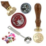 Mektup Damga Mühürü Taç & Arı + 30 Mühür Mumu + Eritme Kaşığı
