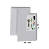 Mektup Zarfi Silikonlu 114X162 Mm 50 Adet 1 Paket Artlantis Cirtli Beyaz Zarf Taki Zarfi Dugun Para Zarfi
