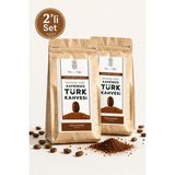 Mel and Mira 2'li Set Decaf Turkish Coffee 200G, Kafeinsiz Türk Kahvesi - 400 gr