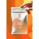 Mel and Mira Mango Matcha Powder 50 gr, Mango Aromalı Matcha Tozu Superfood - Bitki Çayı