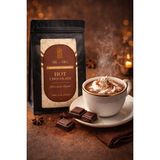 Mel and Mira Premium Hot Chocolate | Sütlü Sıcak Çikolata 200G | Tin - Doğal - Katkısız - 1 Paket